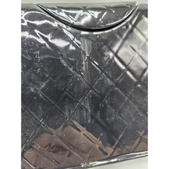 Vintage Jim Bailey Black Quilted Black Gold Luxury Purse Teapot Limited Edition - Picture 11 of 16